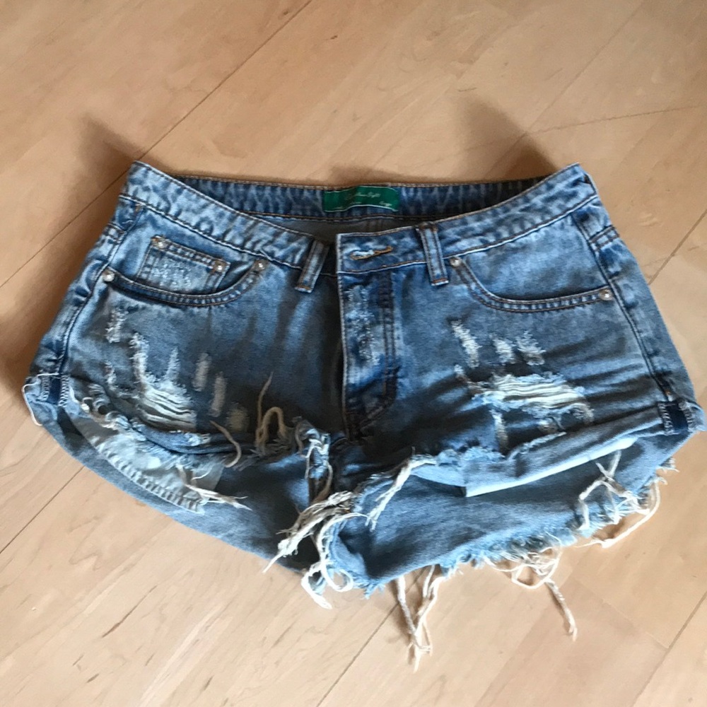 Jean short